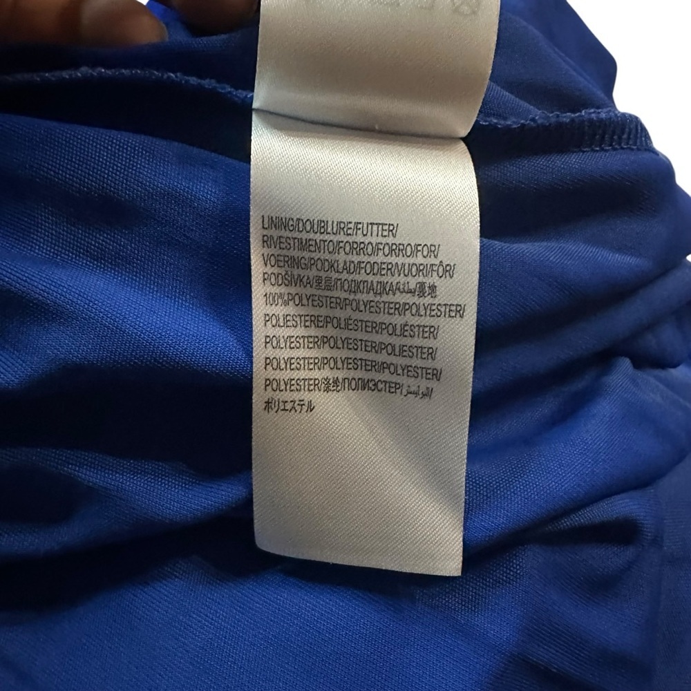 FARM Rio Bright Blue Long Sleeve Midi Dress Size XS NWT - Picture 11 of 14